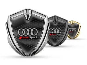 Audi Cupolato Emblema Badge Stile Minimal Universale S
